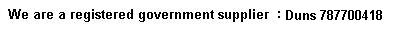 Government CCR registered