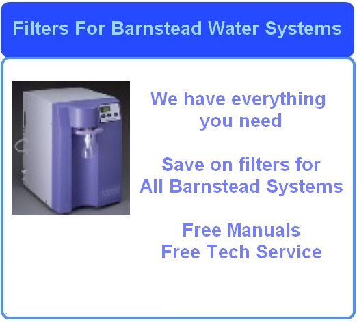 How to change filters in Barnstead E-Pure , Nanopure and  Nanopure II Water System