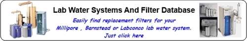 Laboratory Water Systems Database