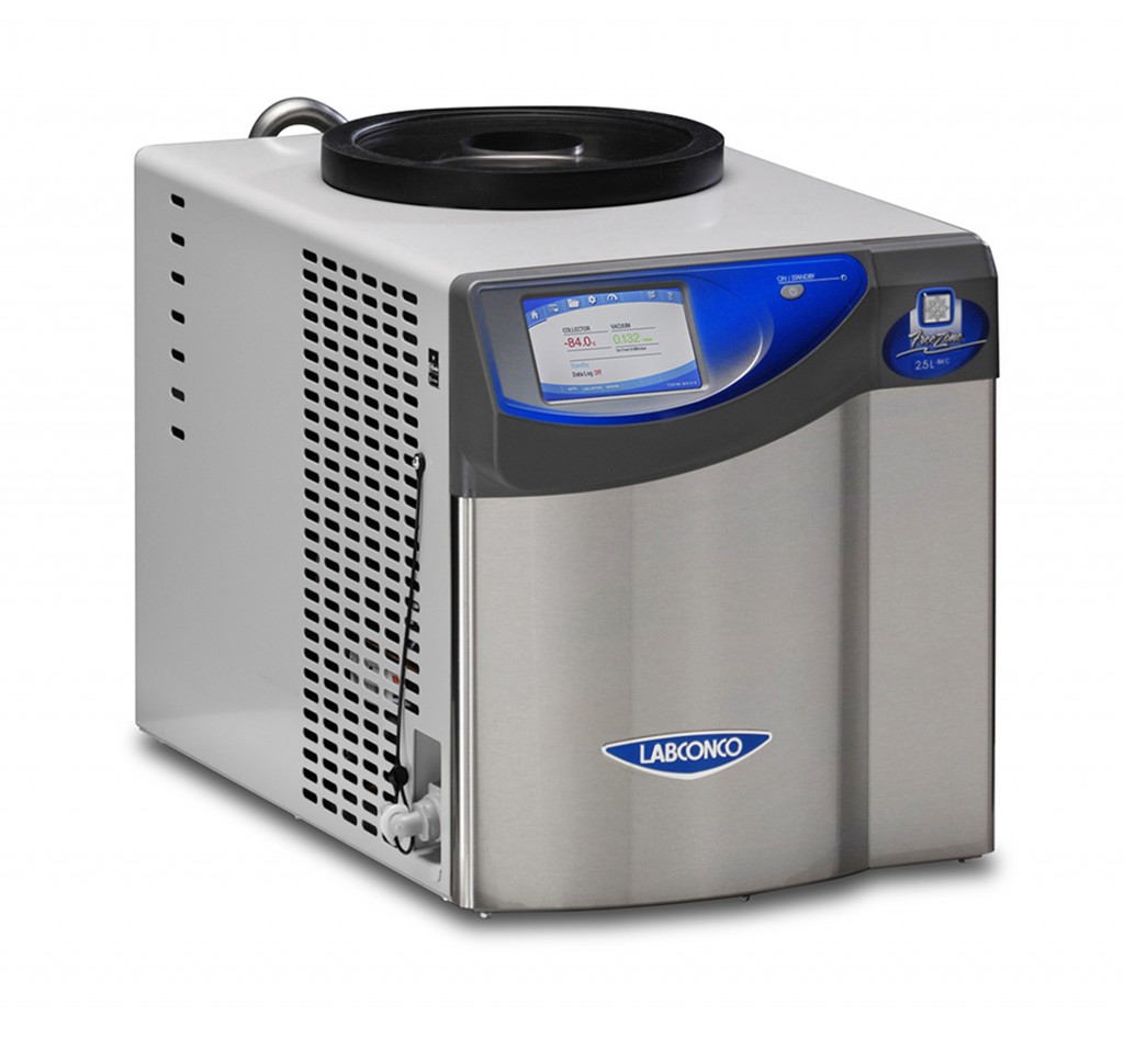 710201000 FreeZone 2.5 Liter -84C Benchtop Freeze Dryer