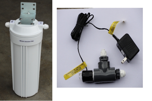 DI10K1 Inline Deionizer Kit With Water Quality Indicator